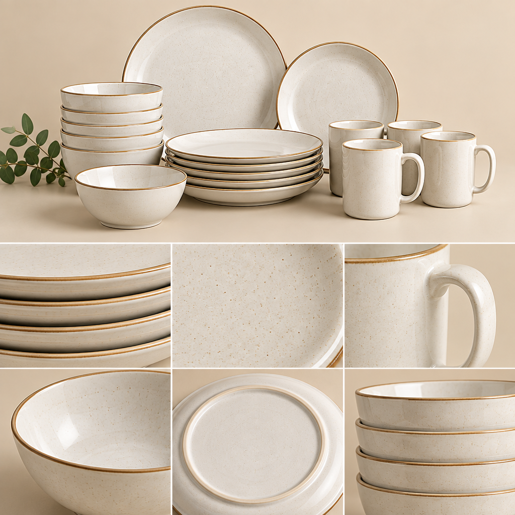 ZAMQIRO™ Ceramic Dinnerware Set image 6