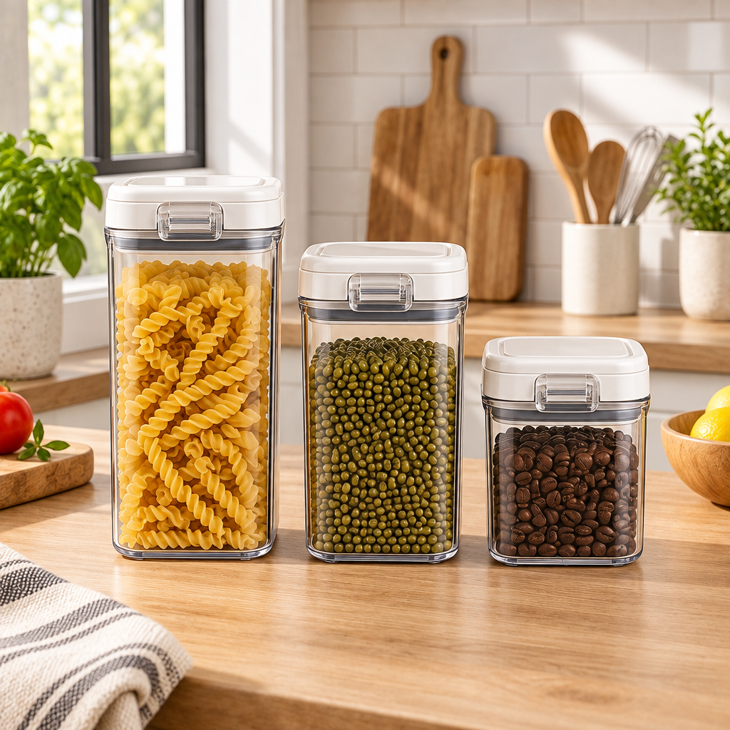ZAMQIRO™ Airtight Food Storage Jar Set image 2