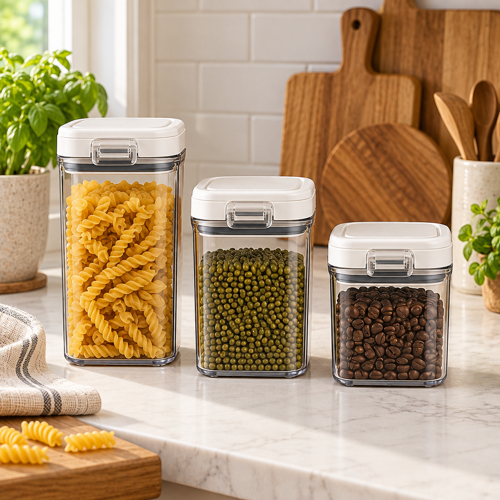 ZAMQIRO™ Airtight Food Storage Jar Set image 4