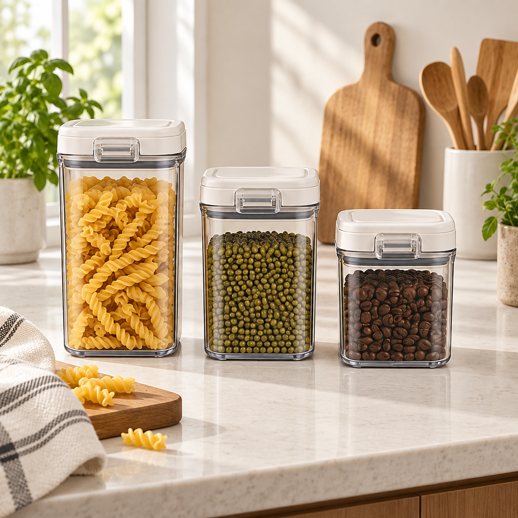 ZAMQIRO™ Airtight Food Storage Jar Set image 5