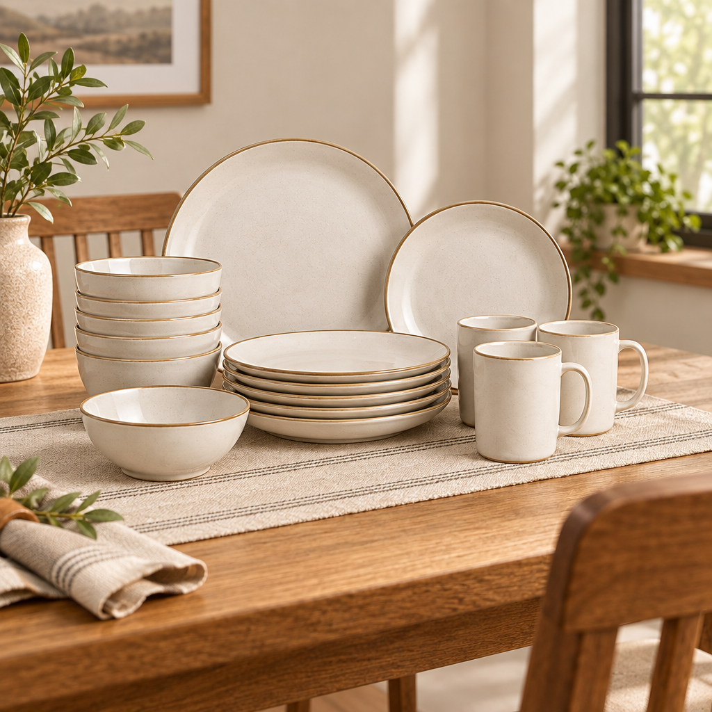 ZAMQIRO™ Ceramic Dinnerware Set image 5